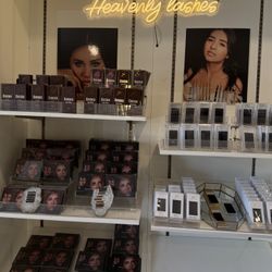 Heavenly Lashes section