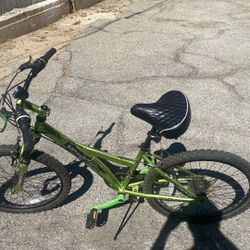 Green BMX Bike