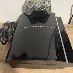 Sony Playstation 3 PS3 Fat CECHL01 Console Bundle 80GB Tested/Working