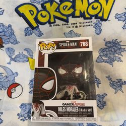 Funko Pop! Games: Marvel’s Spider-Man: Miles Morales in Track Suit #768