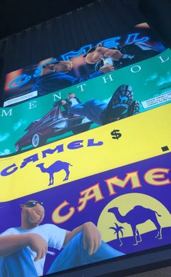 CAMEL CIGARETTE WINSTON RJ REYNOLDS SIGNS