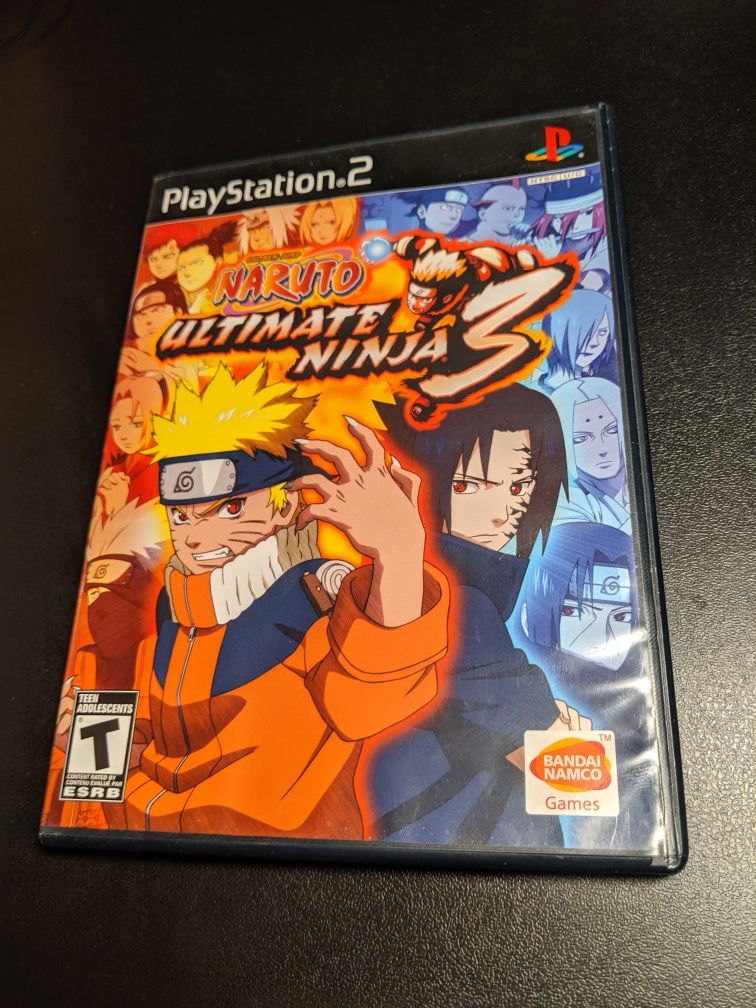 Naruto ultimate Ninja 3 PS2
