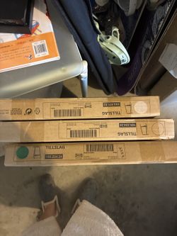 IKEA TILLSLAG Trestle Table Legs New in Box – 2 White $45 / All 3 $50