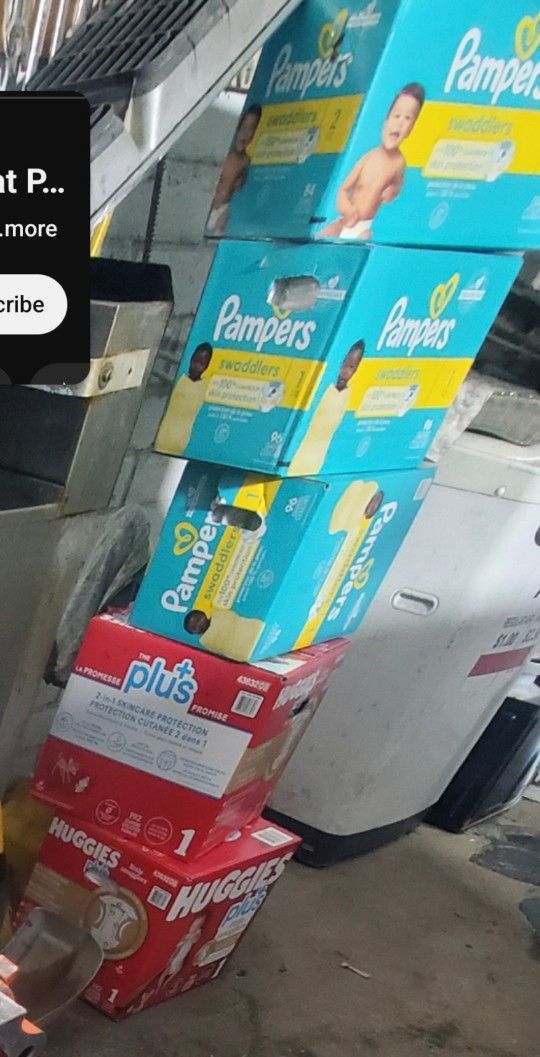New Diapers And Bottles