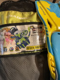 Us divers snorkel set