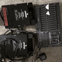 Light Controller And Dmx Boxes