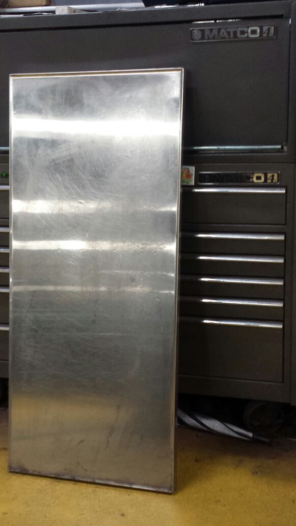 Stainless steel top for matco 4s toolbox
