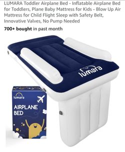 Inflatable airplane Bed for baby