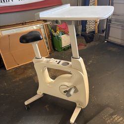 Exercise Bike With Desk