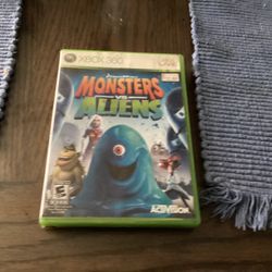 Xbox 360 Dream Works Monsters Vs Aliens Game