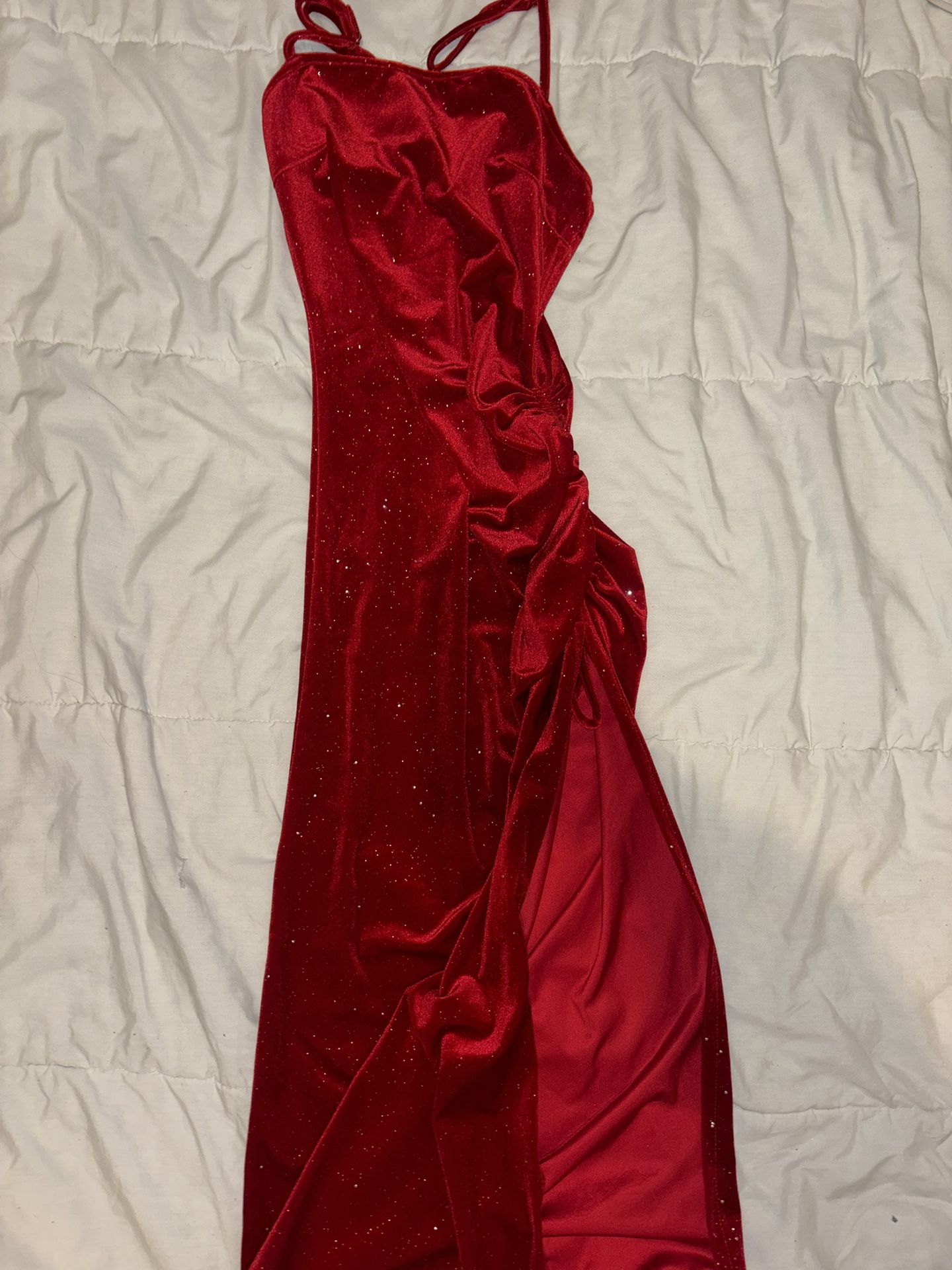 Red slim Dress