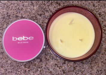 New Bebe candle wild rose