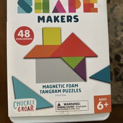 Magnetic Foam Tangram Puzzles 