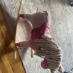 Pink Rocking Horse