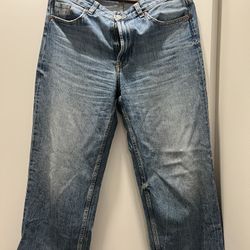 Zara Relaxed Mid-Rise TRF Jeans, Women’s Size US 4