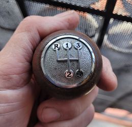 Vintage car gear shift knob