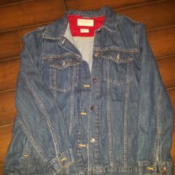 Gap Red XL Denim Jacket