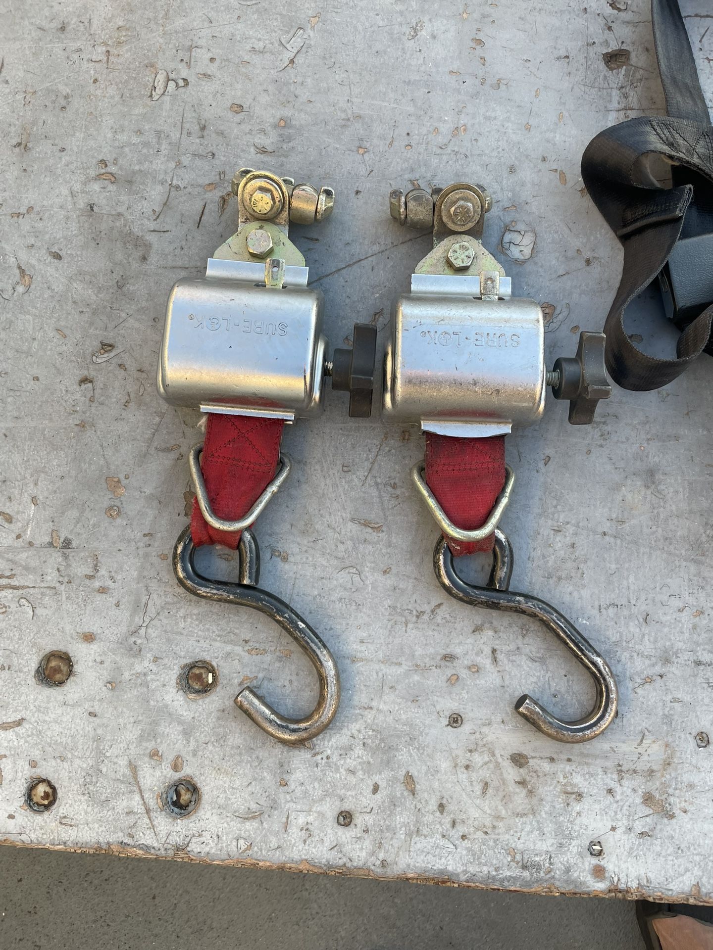 Q Straint Wheel Chair Belt Retractor 