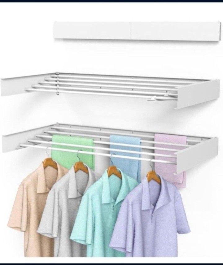 Laundry Drying Rack Collapsible, Wall