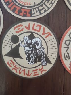 Star Wars Ogra's Cantina Disneyland Coasters Set of 7