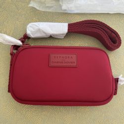 Dagne Dover Sephora Rouge phone sling crossbody bag purse red new