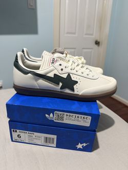BAPE x Adidas Samba World Cup Men’s Size 6 – Excellent Condition – With Box
