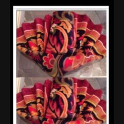 Colorful Designer Bath Towels set of 3