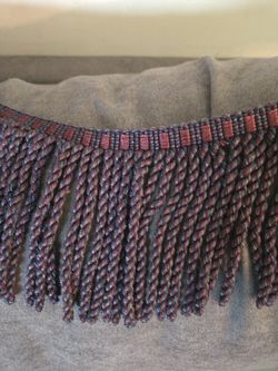 Fringe, 6 Inch Knit Bullion Fringe