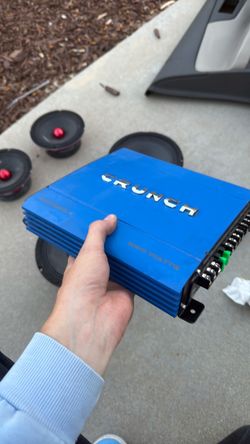 1000 watt crunch amp