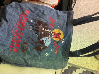 Limited Edition Raising Canes Branded Denim Totebag