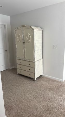 Vintage Armoire Dresser