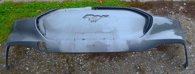 USED REF#U0332 || 2021-2025 FORD MUSTANG MACH-E GT || FRONT BUMPER COVER ONLY