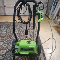 Greenworks 2000 PSI Electric Pressure Washer + Surface Cleaner