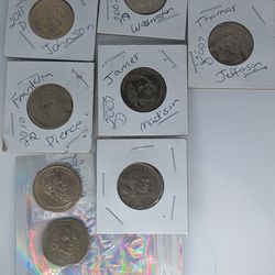 U.S. CIRCULATED GOLD PRESIDENTIAL COINS