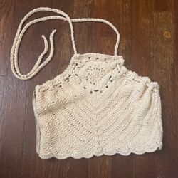 Beach Halter Top Cover Up