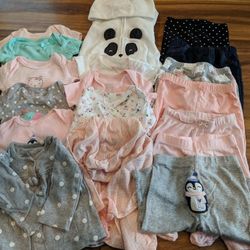 Baby girl (3 month) clothes bundle