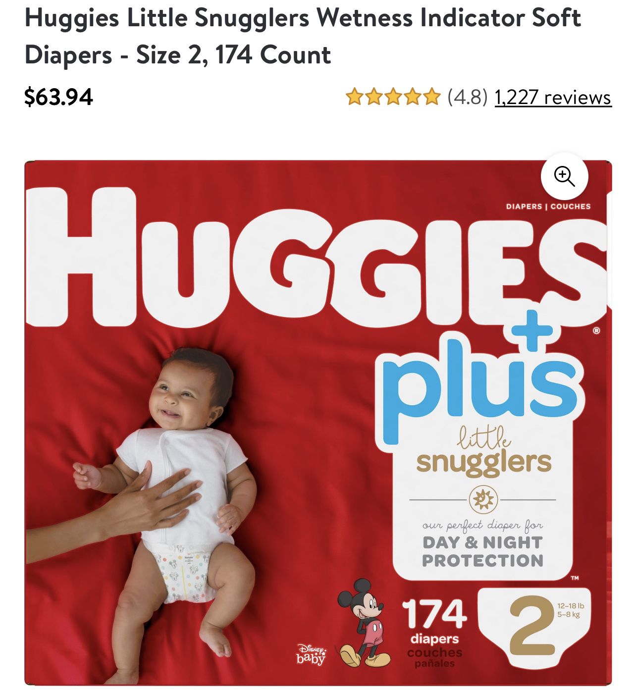 Size 2 Diapers new In Box 