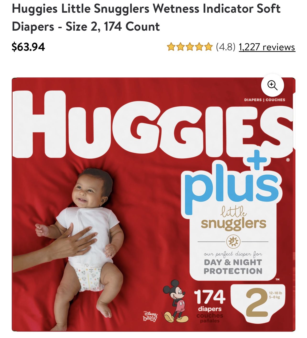 Size 2 Diapers new In Box