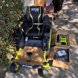 RYOBI 80V HP Brushless 30 in. Battery Electric Cordless Zero Turn Riding Mower with (2) 80V 10 Ah Ba