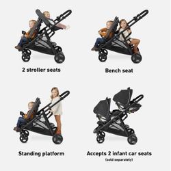 Graco Ready To Grow 2.0 Stroller For Two