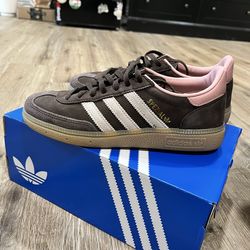 Brown & Pink Adidas Spezial (women’s size 6)