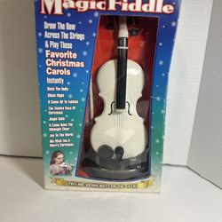 Vintage 1999 Electronic Magic Fiddle Never Used Not Tested Still In Box