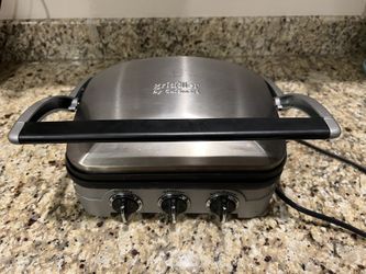 Stainless Steel Griddler By Cuisinart Panini Press Sandwich Maker