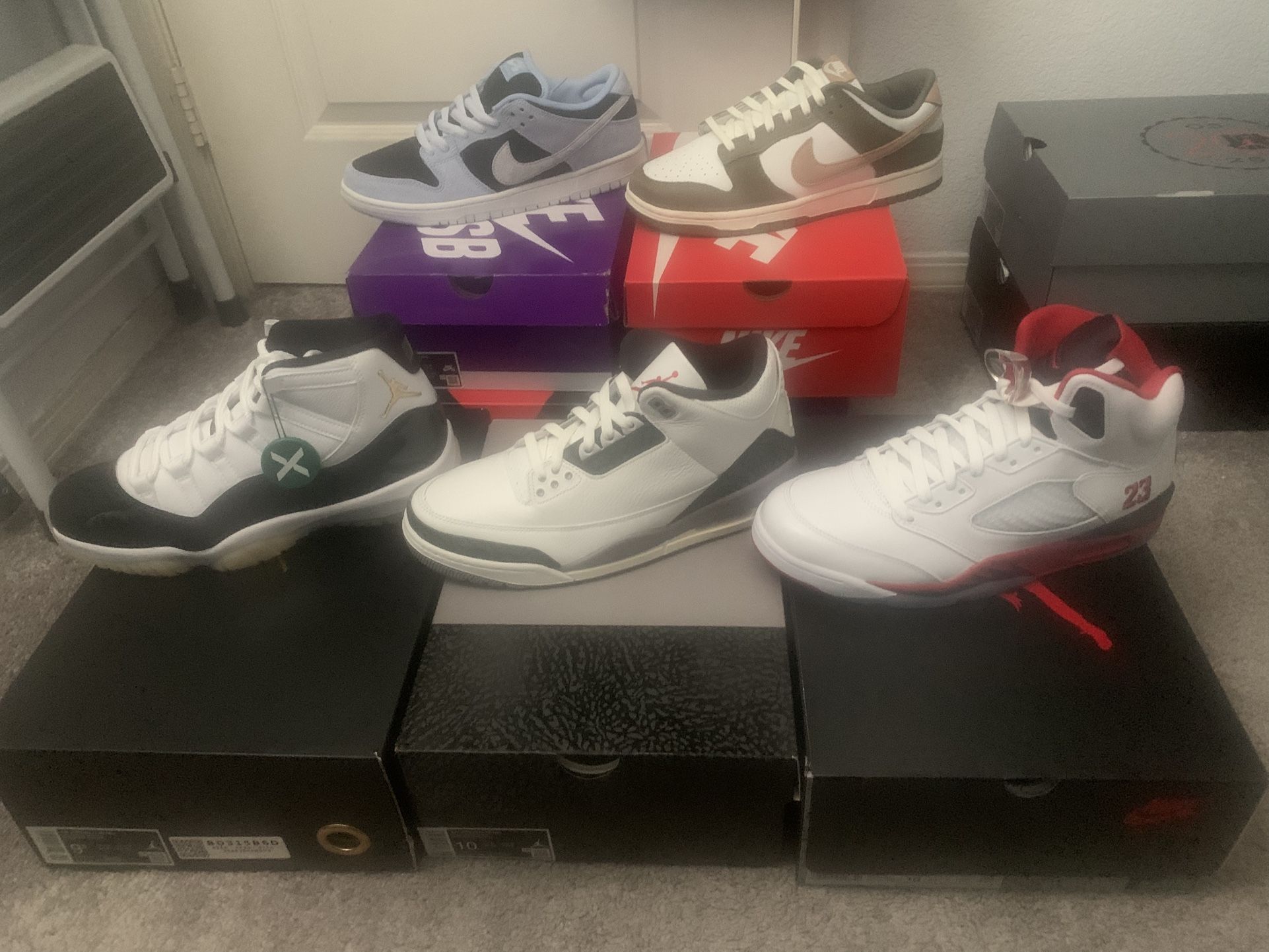 Jordan Retros & Nike SB