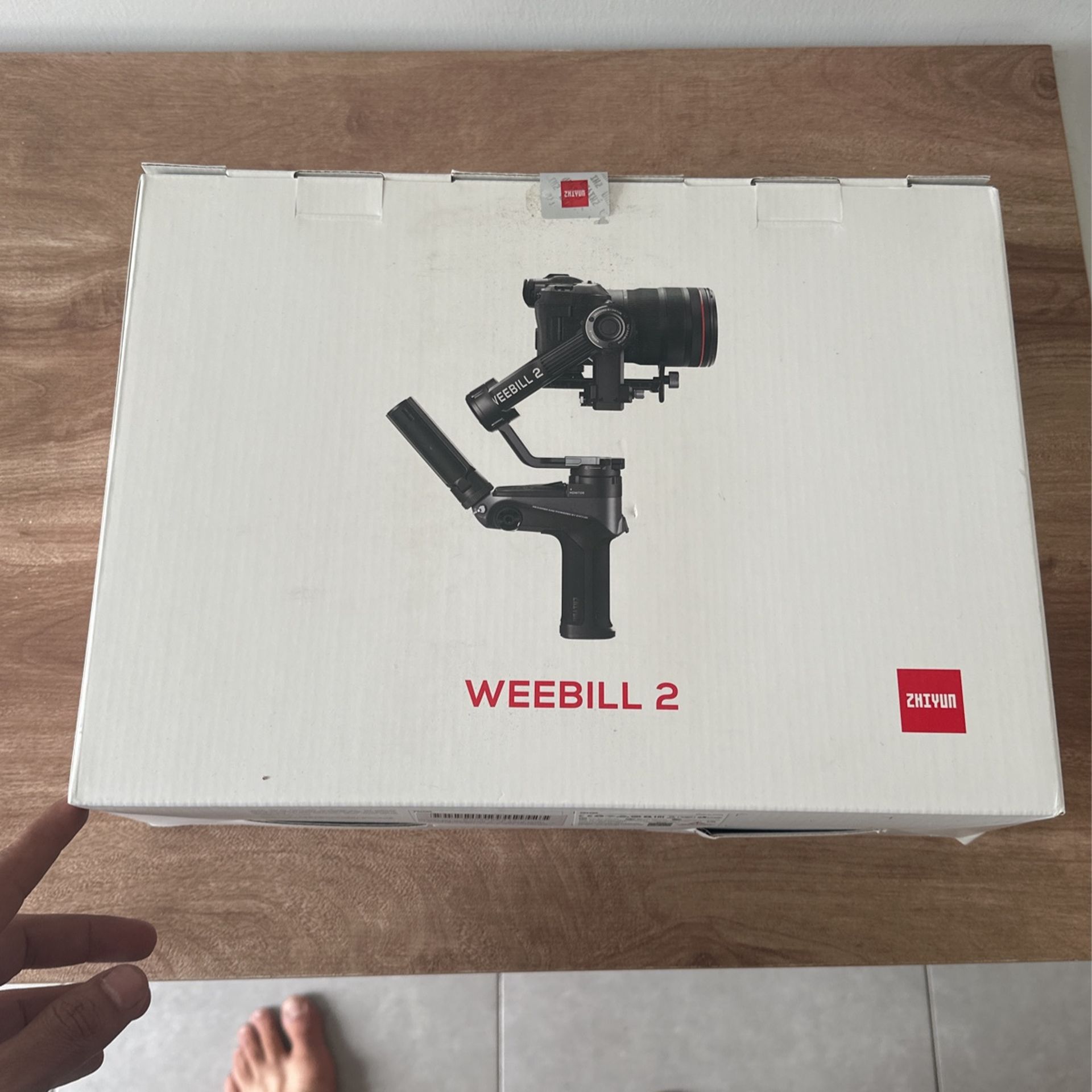 Zhiyun Weebill 2 Camera Stabilizer 3-Axis Gimbal Stabilizer for DSLR and Mirrorless Camera with 2.88” Flip-Out Touchscreen