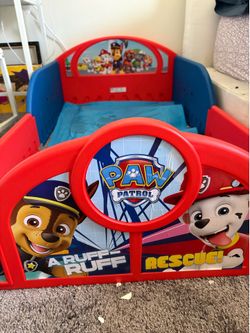 Paw patrol toddler bed