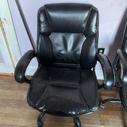 Beat Up Office Chair In Need Of Help