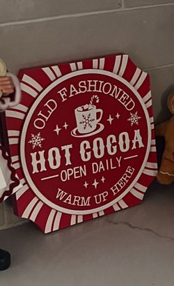 Hot Cocoa Sign 