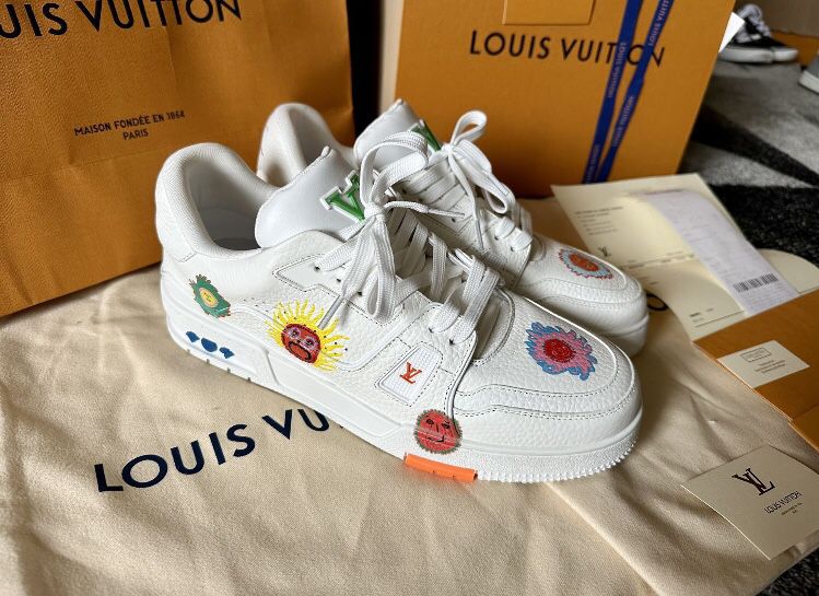 Authentic Louis Vuitton Sneakers - Size 10 - $700 for Sale in Denver