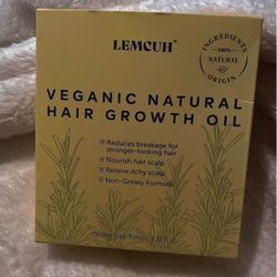 Lemcuh Veganic Natural Hair Growth Oil 
